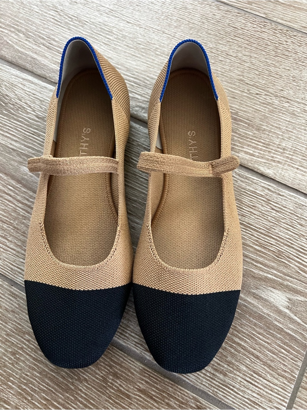 Rothy's Square Mary Jane Wren Captoe